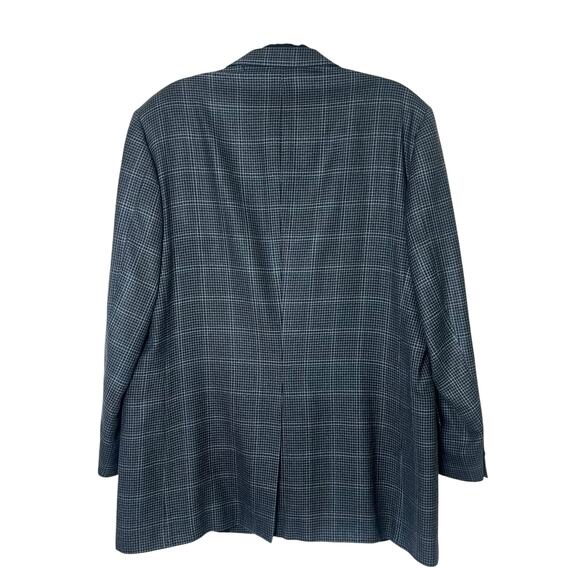 Gieves & Hawkes Saville Row Silk & Wool Blazer Sport Coat 2-Button Jacket Sz 44L - Picture 11 of 11